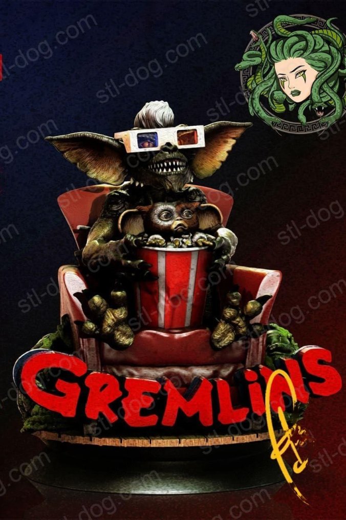 小精灵(Gremlins)  3D打印图纸